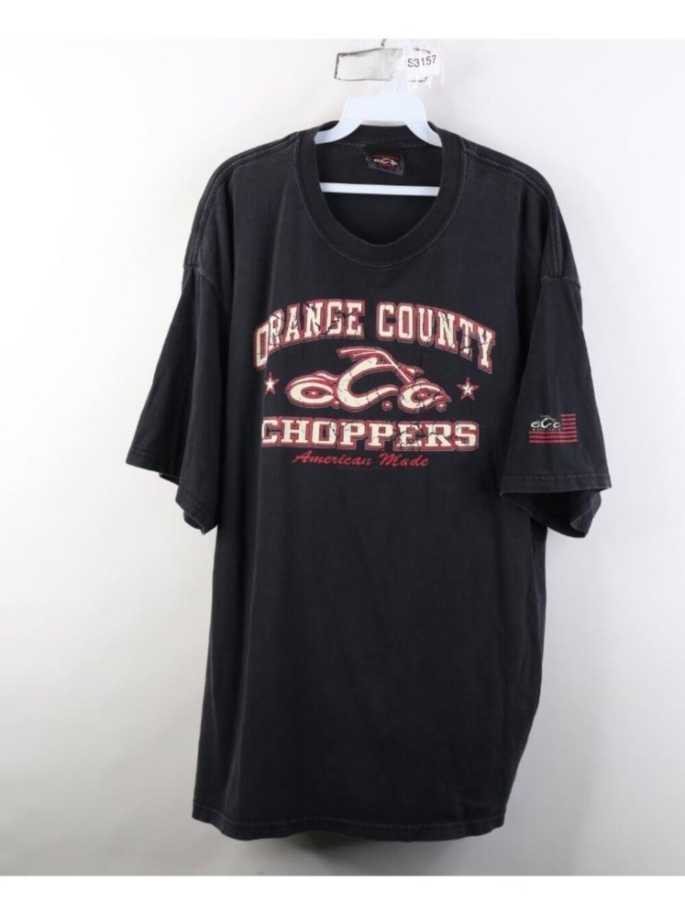 Vintage Y2K 2004 Orange County Choppers OCC Mens XL Faded Motorcycle T-Shirt